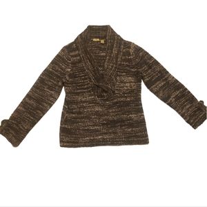 Caslon Cozy Brown Sweater Size L